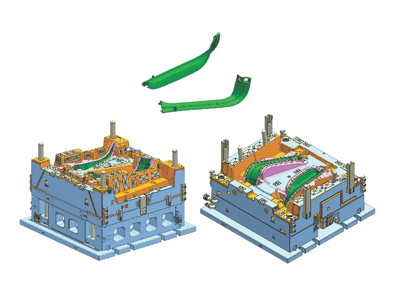 Audi Tailgate Upper Trim Panel (Gas-Assisted)