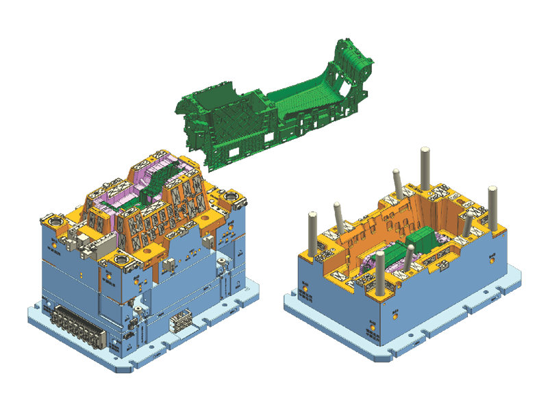 SAIC Sub-Instrument Cluster Frame
