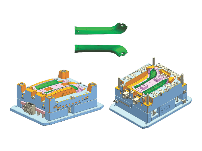 SAIC Tailgate Upper Trim Panel (Gas-Asisted)